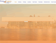 Tablet Screenshot of primexps.com